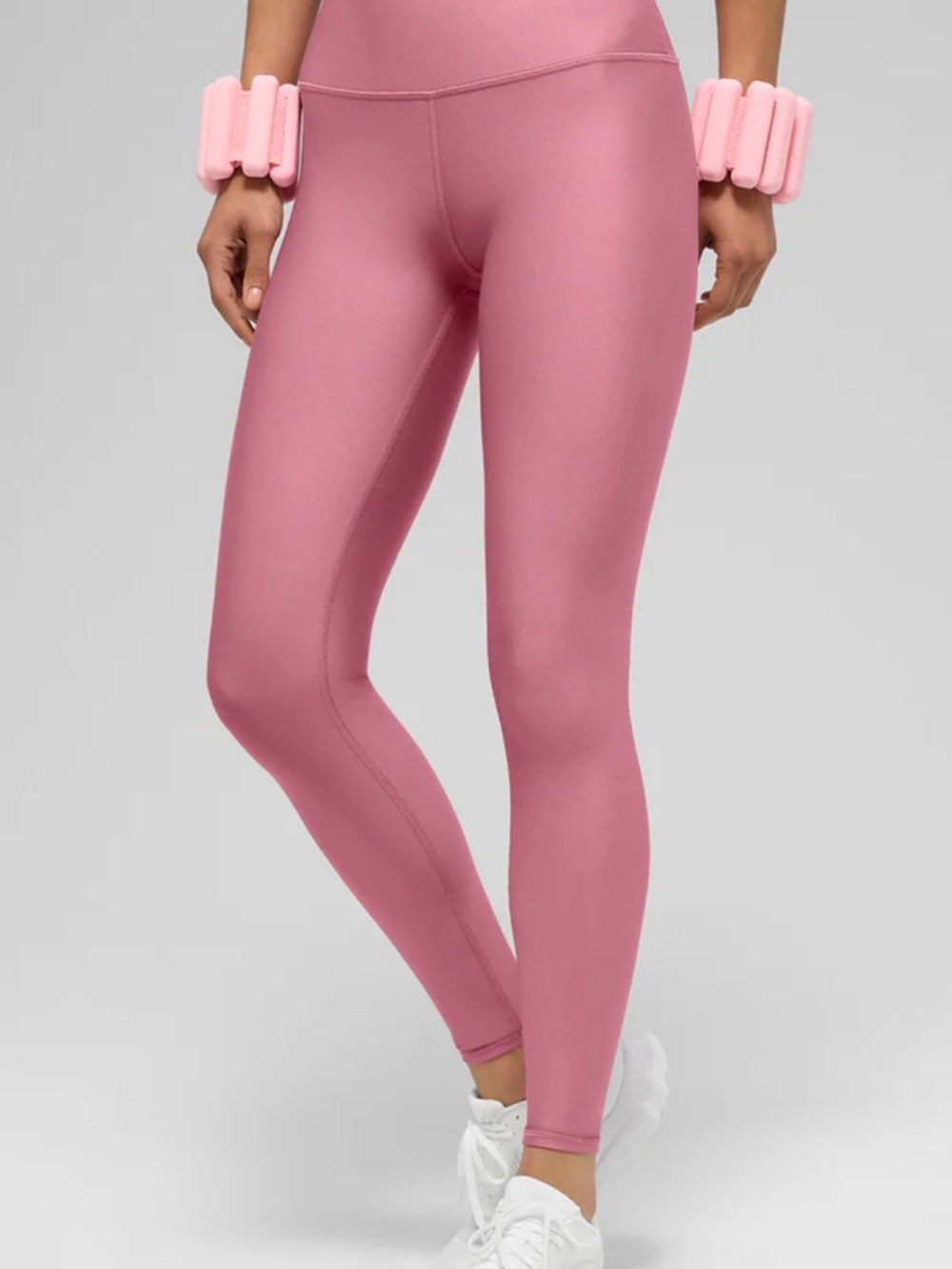 ALO Yoga High Waist Airlift Wild Rose Pink High-Rise Leggings